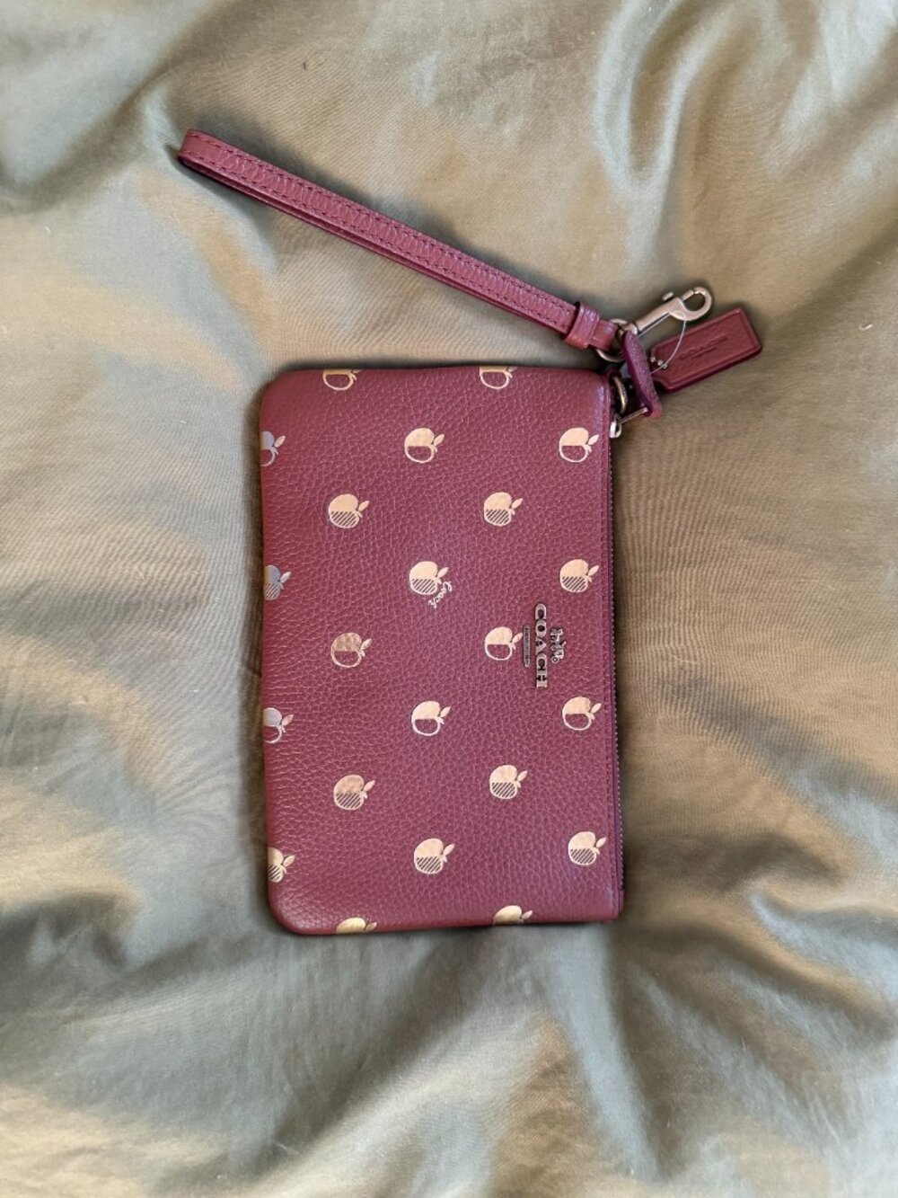 Coach Apple Wristlet